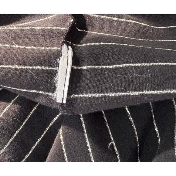 GAP Womens Large Black Striped Turtleneck Shirt - Picture 4 of 7